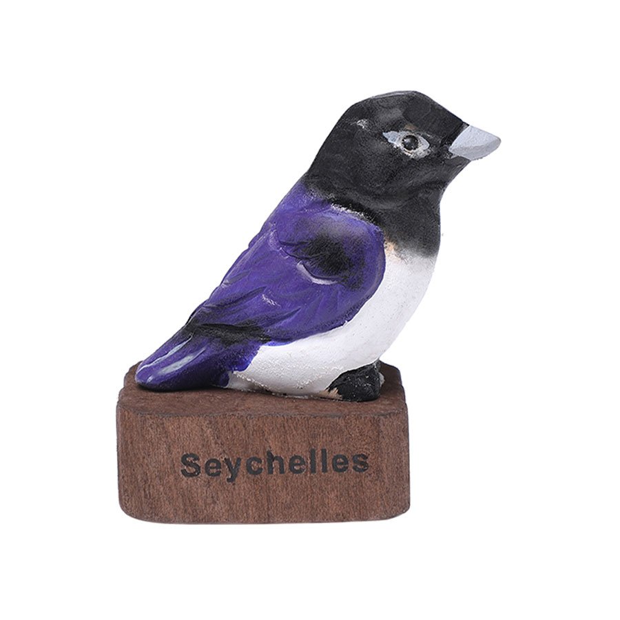 Seychelles Paradise Flycatcher Wooden Sharpener