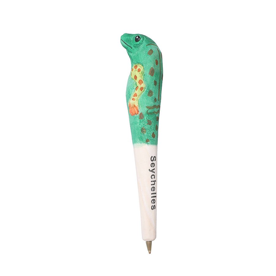 Seychelles Green Lizard Wooden Pen