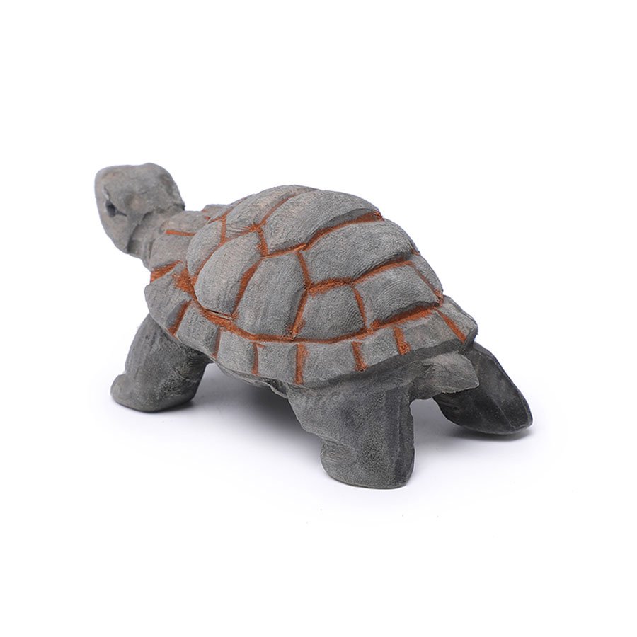 Wooden Carved Seychelles Giant Tortoise